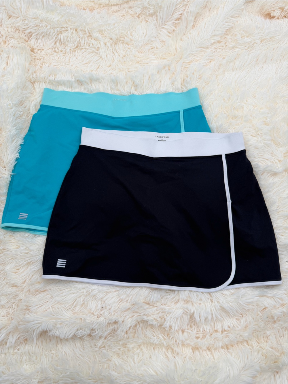 Lands’ End Blue Athletic Skort Bundle